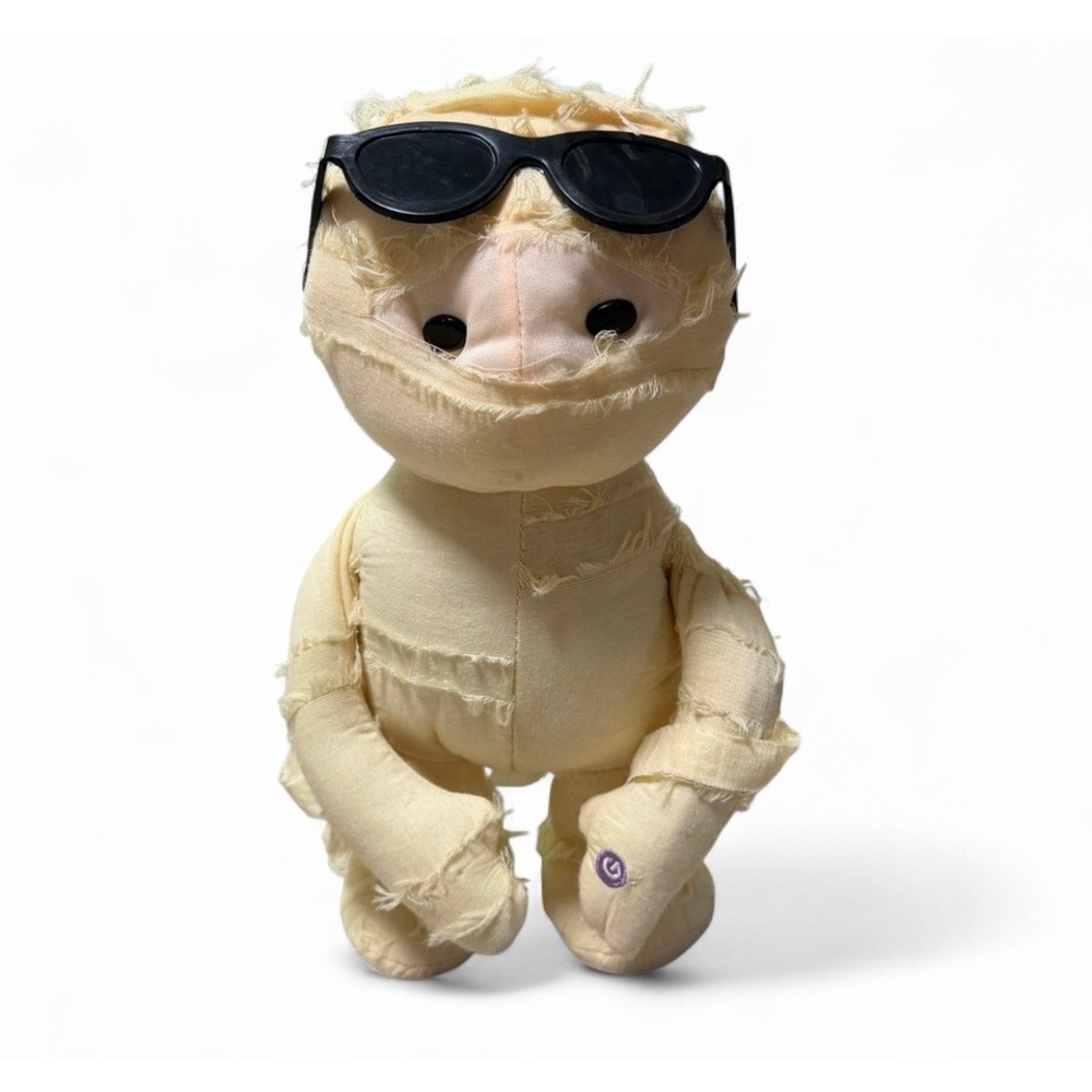 Gemmy Twerking Mummy Halloween Animated‎ Decor Sunglasses 13" Dancing